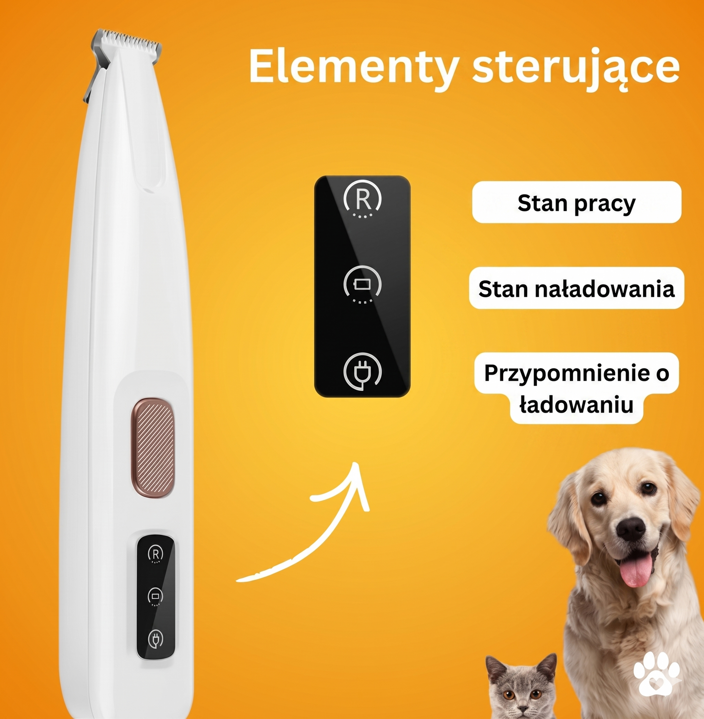 Trymer do sierści