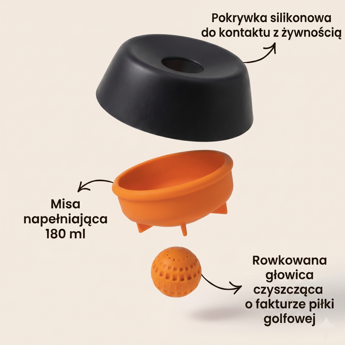 Antystresowa miska do lizania dla psa